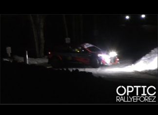 Ott Tänak snurrar till det på SS9 Rallye Monte Carlo 2021