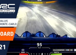 Incar med Kalle Rovaperä på SS4 Rallye Monte Carlo 2021