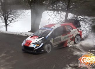Sébastien Ogier med flera snurrar i Rallye Monte Carlo 2021 dag 2