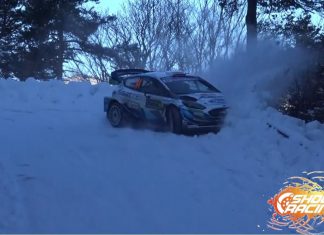 Sladdvänlig film från Rallye Monte Carlo 2021