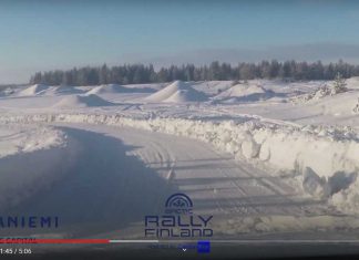 Incar från alla sträckor inför Arctic Rally Finland 2021 Incar inför Arctic Rally Finland