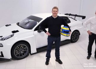 Mattias Andersson kör Lynk & Co 03 TCR i STCC 2021 Mattias Andersson framför sin nya Lync