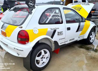 Reportage: Rallyträning Kolsva den 20 februari 2021 Rallyträning Kolsva den 14 februari 2021