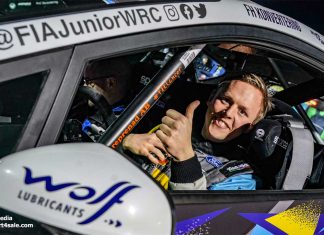 Tom Kristensson nära en plats i WRC2 Tom Kristensson
