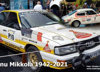 1983 års världsmästare Hannu Mikkola har gått ur tiden 1983 års världsmästare Hannu Mikkola har avlidit