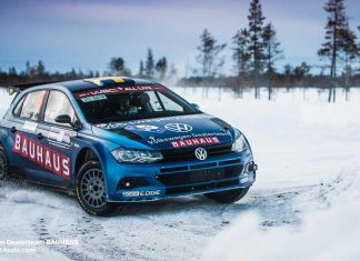 Johan Kristoffersson matchade de bästa i WRC3 i Arctic Rally Finland