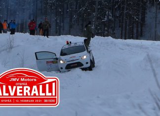 Ott Tänak tog hem genrepet med segern i Otepää Talveralli