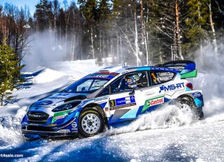 Förarkommentarer efter Arctic Rally Finland Teemu Suninen Arctic Rally Finland