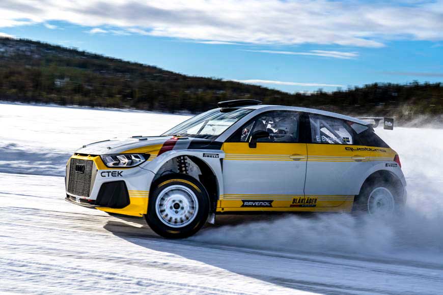 EKS JC bygger en ny Audi Quattro