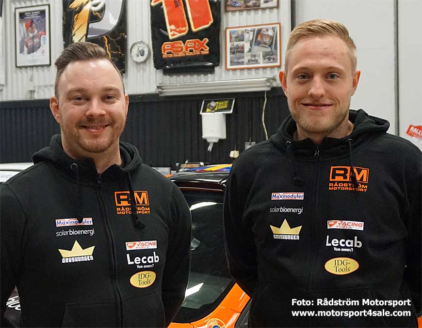 Johan Johansson och Dennis Rådström