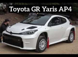 Toyota GR Yaris redo för rallyskogen