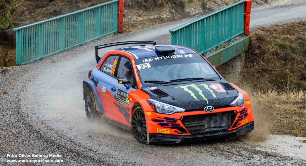 Oliver Solberg inför Rally Sanremo