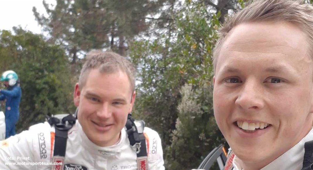Rally Sanremo tog stopp på SS4 för Tom och David Rally Sanremo tog stopp på SS4 för Tom och David