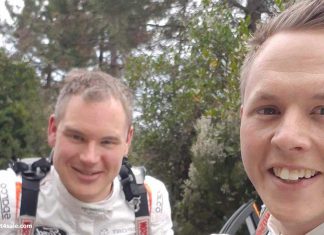 Rally Sanremo tog stopp på SS4 för Tom och David Rally Sanremo tog stopp på SS4 för Tom och David