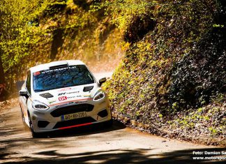 Dennis Rådström snabb på shakedown inför WRC Croatia Rally