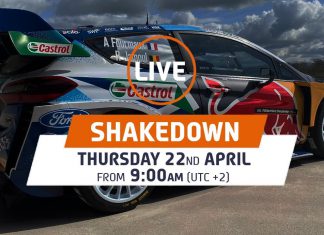 Live från Shakedown inför WRC Croatia Rally 2021