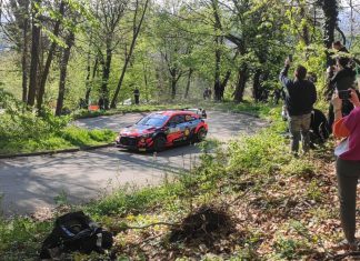 Mysigt ljud från shakedown inför WRC Croatia Rally