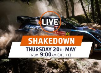Live från Shakedown inför WRC Rally de Portugal 2021
