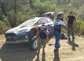 Adrien Fourmauxs avåkning i Rally Italia Sardegna 2021