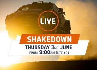 Live från Shakedown inför WRC Rally Italia Sardegna 2021