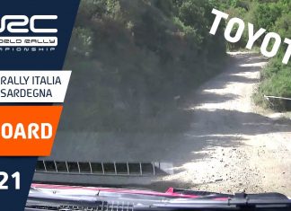 Onboard-mix med Toyota från Rally Italia Sardegna