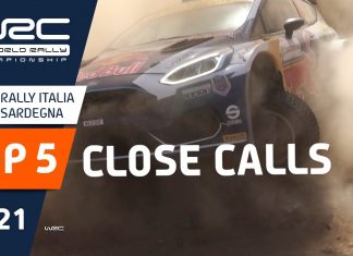 Topp 5 moments från WRC Rally Italia Sardegna 2021
