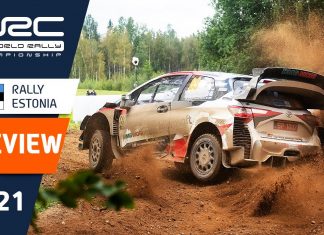 Sträckor och upplägg för Rally Estonia 2021