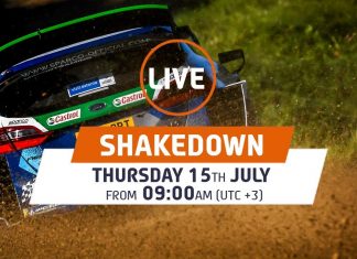 Live från Shakedown inför Rally Estonia 2021