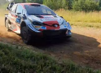 Film från Shakedown inför Rally Estonia 2021
