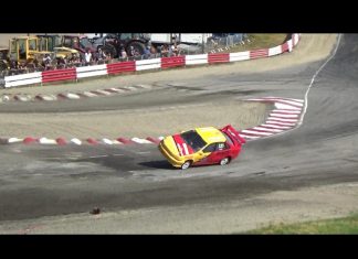 Redig rallycrossrullning i norska Grenland