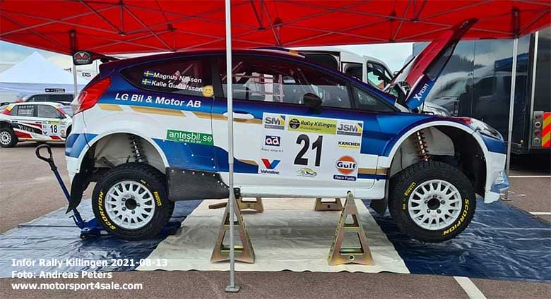 Kalle Gustafsson inför Rally Killingen 2021