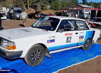 Emiltrofén 2021 Tidsschema, resultat och startlista Håkan Sülds snygga Volvo 240