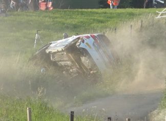 Dramatik på torsdagens Shakedown inför WRC Ypres Rally Belgium