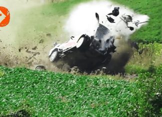 Adrien Fourmauxs krasch i Ypres Rally Belgium 2021