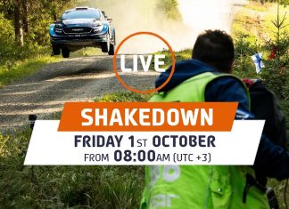 Live från Shakedown inför Rally Finland 2021