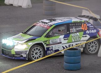Häftig film från dag 1 av Rally Monza 2021