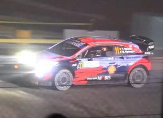 Big moment för Thierry Neuville på Shake down inför Rally Monza 2021