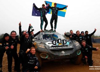 Johan Kristoffersson segrare av Extreme E 2021 Johan Kristoffersson segrare av Extreme E 2021