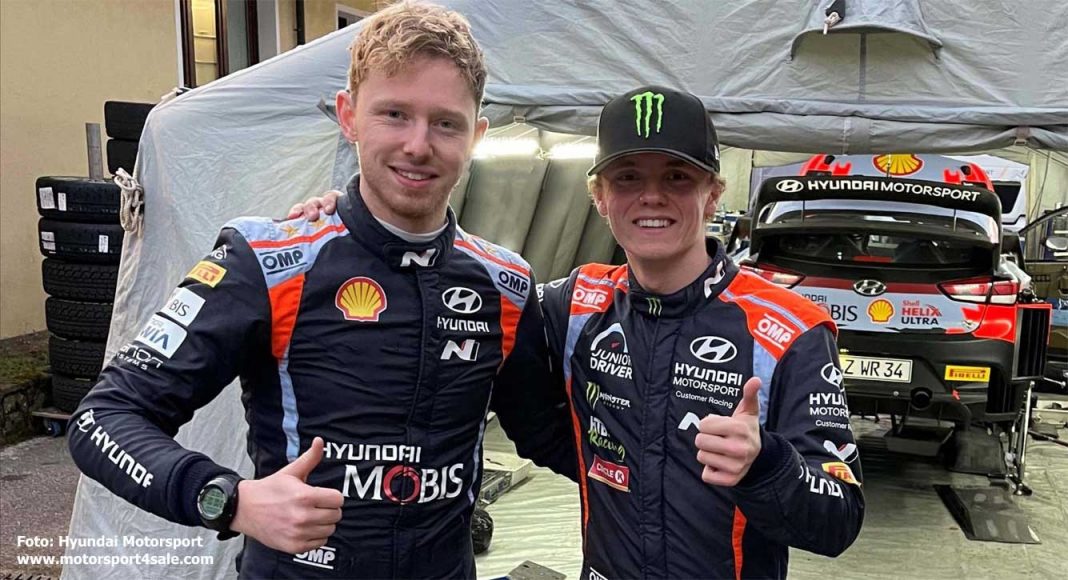 Klart med codriver för Oliver Solberg till 2022