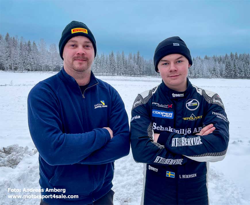 Crosskartmästaren Isak Reiersen gör full satsning i Rally-SM