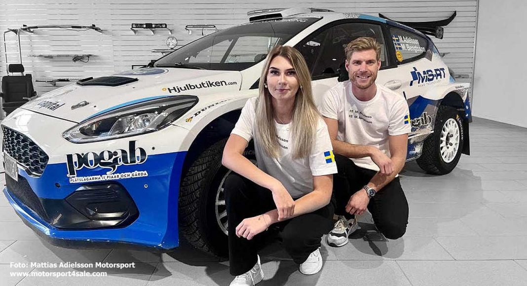 Mattias och Maja gör debut i North Rally
