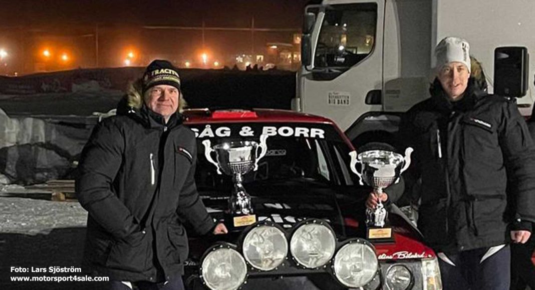 Patrik Flodin och Göran Bergsten segrade i North Rally 2022