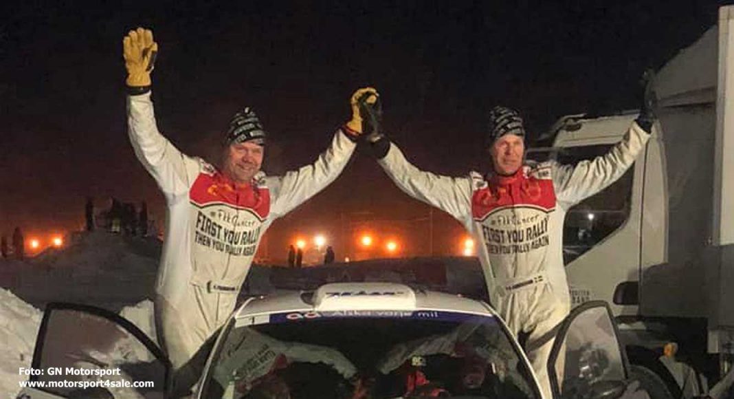 P-G Andersson och Anders Fredriksson segrare av North Rally 2022