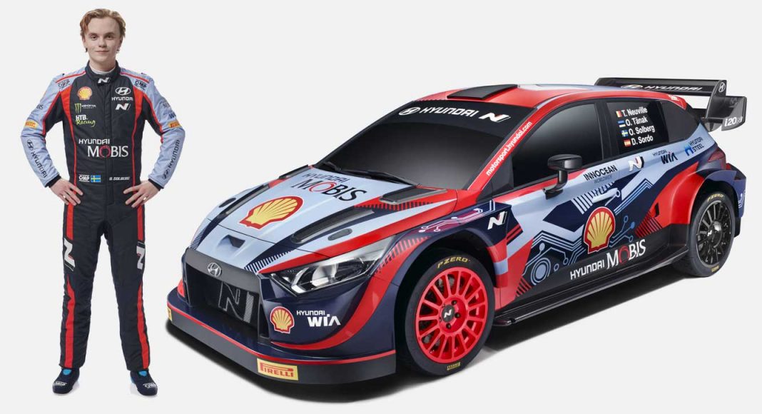 Oliver Solberg om sin nya Hyundai i20 N Rally1