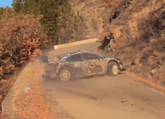 Craig Breens krasch på test med nya Ford Puma
