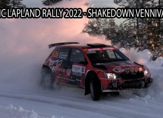 Video: Shakedown inför Arctic Lapland Rally 2022
