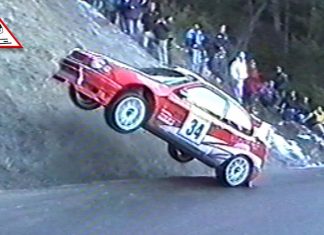Action från Rallye Monte-Carlo anno 2002