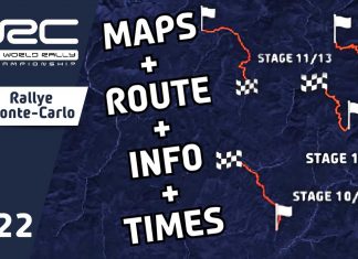 Rallye Monte Carlo 2022 – specialsträckorna