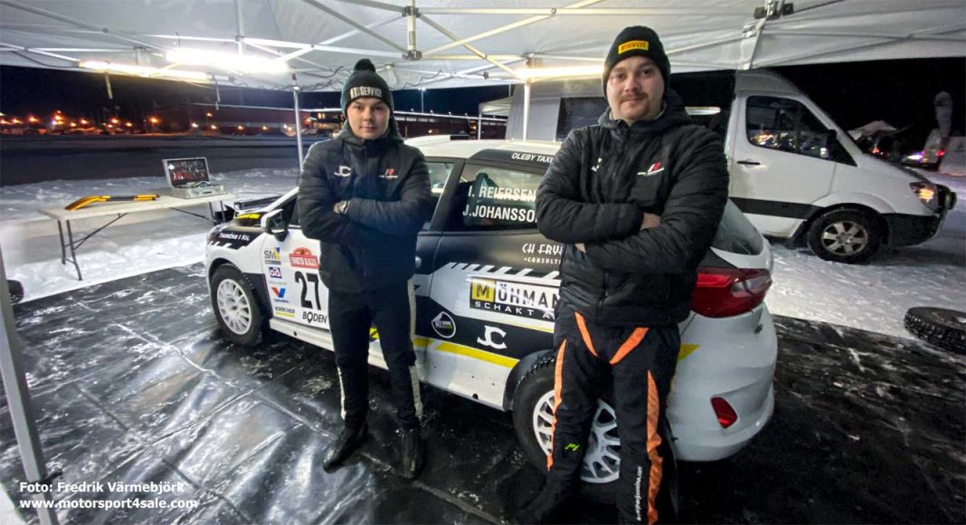 18 årige Isak Reiersen till start i Rally Sweden