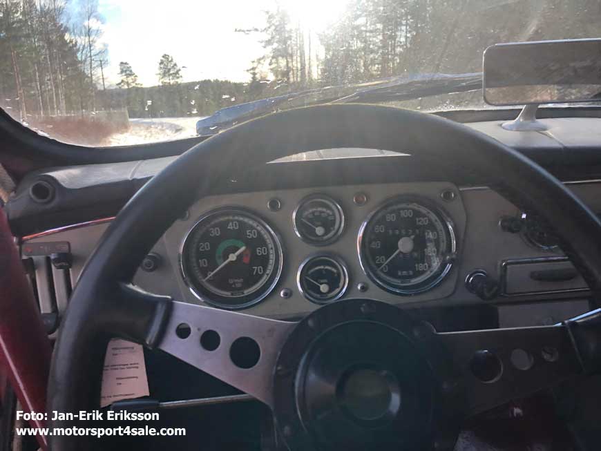 Utsikten från förarplatsen